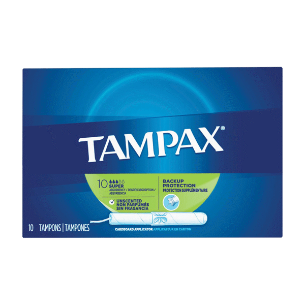 Tampax Super 12 X  10Ct